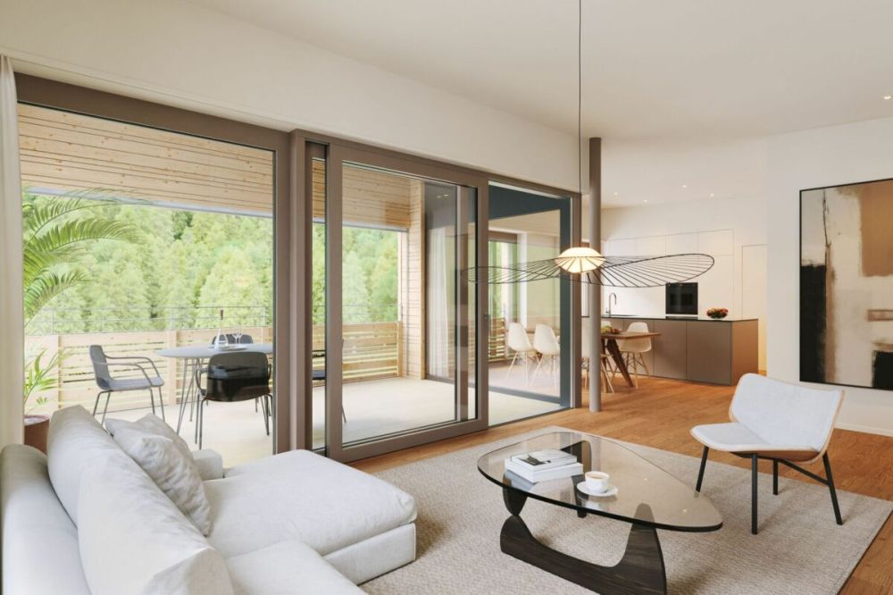 Erstbezug - 3.5 Zimmer-Wohnung - Überbauung Bawangs - Innenvisualisierung WHG D.32