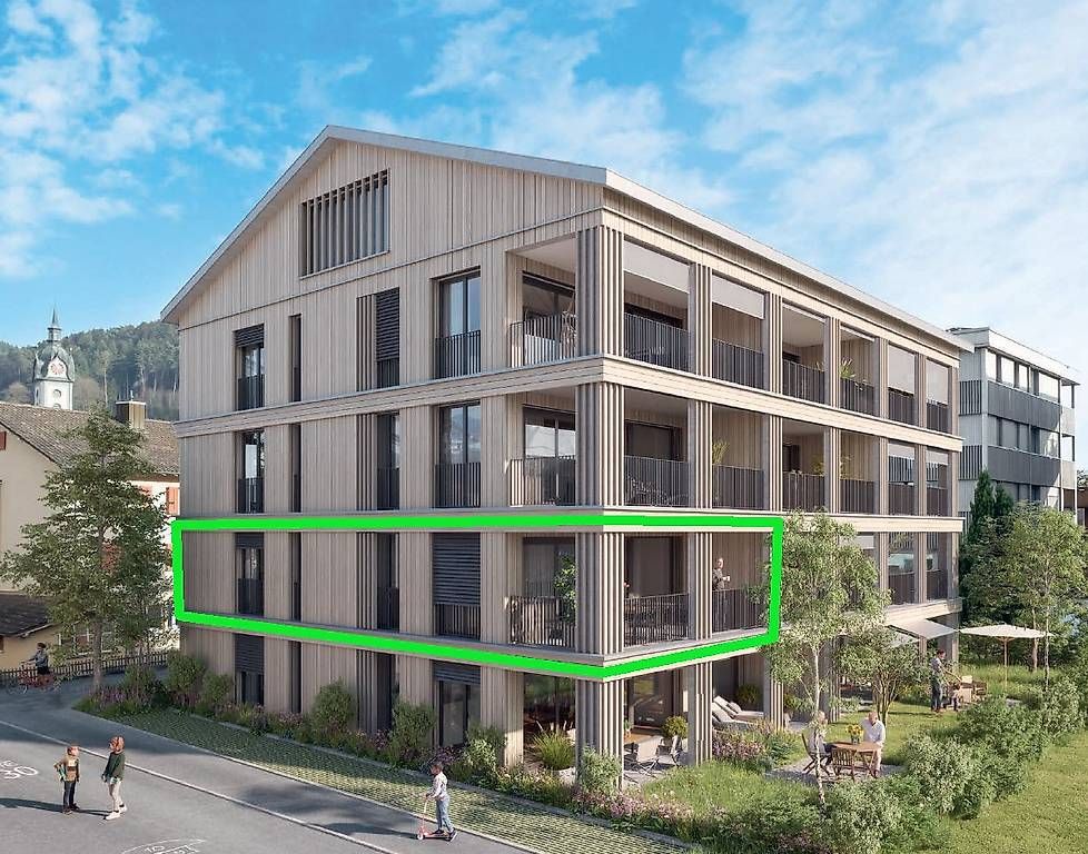 3.5-Zimmerwohnung 1.OG im Gartenweg 1, Dagmersellen ab 01.11 - Bild 1