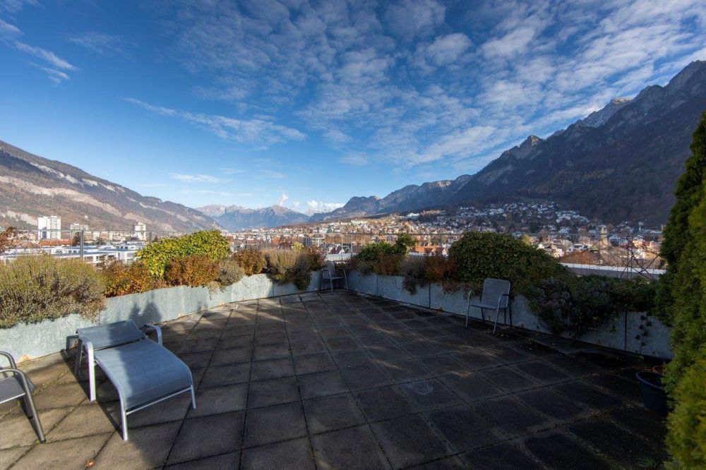 Wohnen im Zentrum von Chur! - Balkon/Terrasse/Sitzplatz
