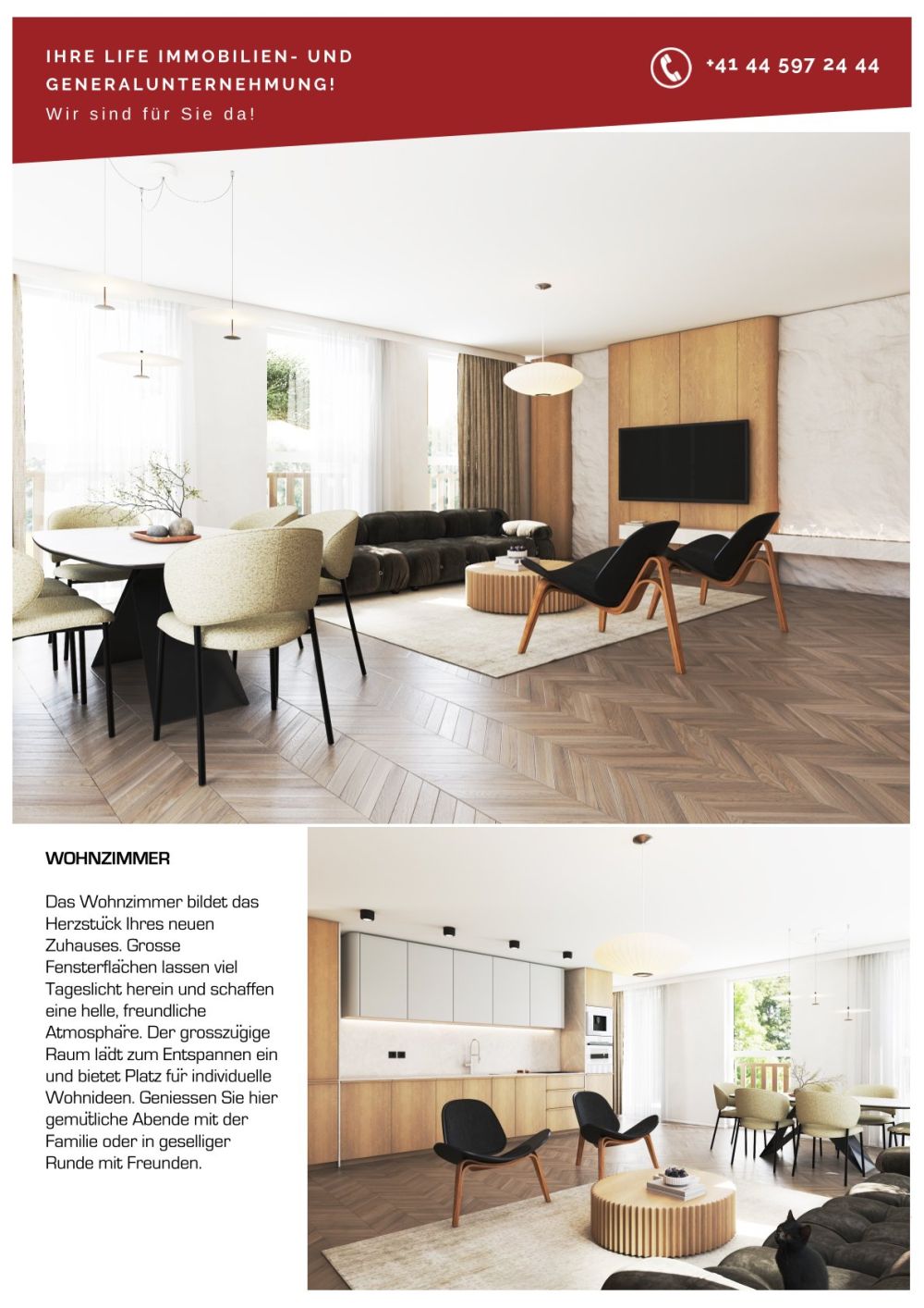 Luxuriöses Neubau mit modernem Wohnkomfort und flexiblen Nutzungsmöglichkeiten 6.5-Zimmer - Bild 7