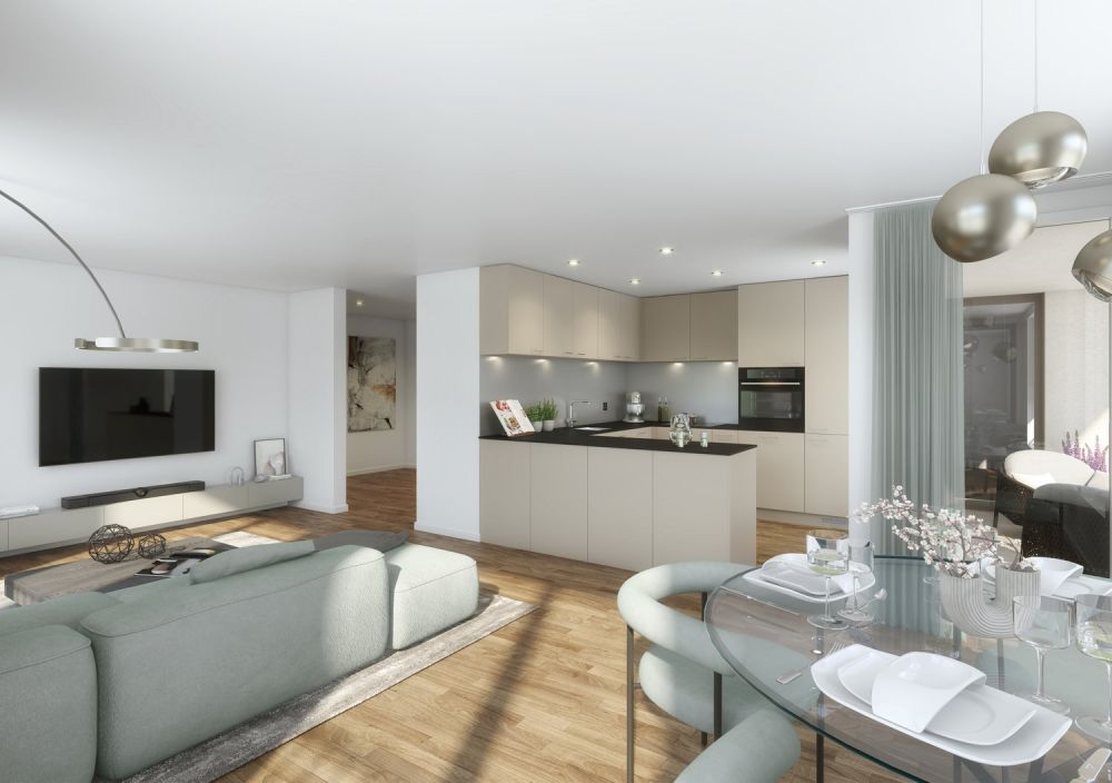 Neubauprojekt – 1.5 Zimmerwohnung/Studio zu vermieten - Bild 7
