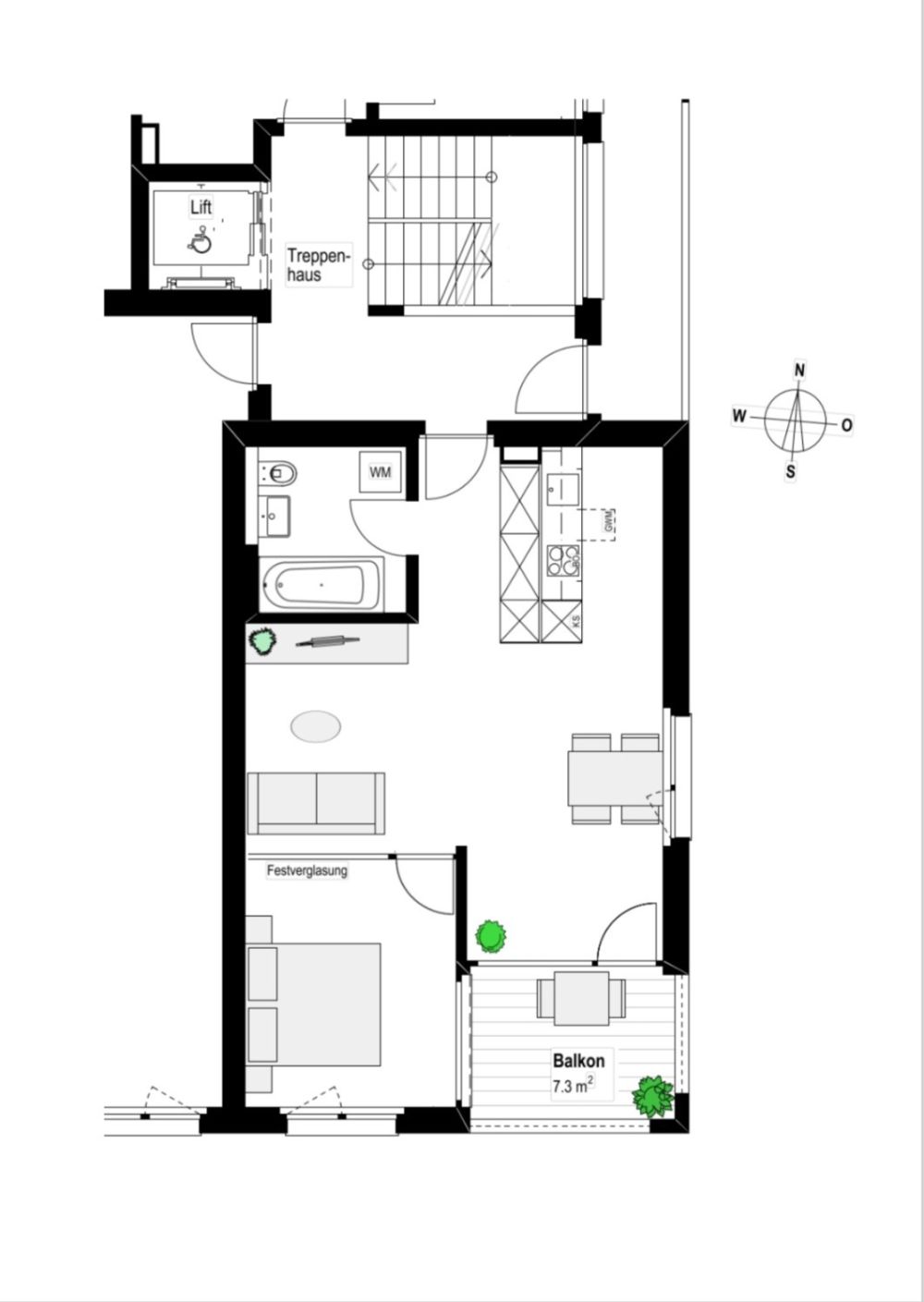 Helle NeubauwohnungHelle Neubauwohnung im 1. Stock zu vermieten: - Bild 8