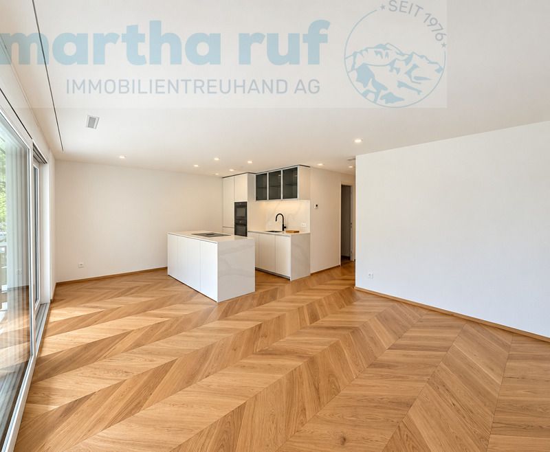 Exklusive 3.5- Zimmer Wohnung mit Garten Modern und hochwertig - Bild 1