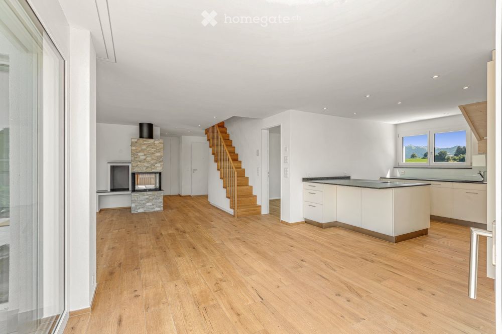 Topmoderne 5.5-Zimmer-Maisonette-Wohnung (Süd) auf 2 Etagen – Neubau mit traumhafter Aussicht - Bild 1