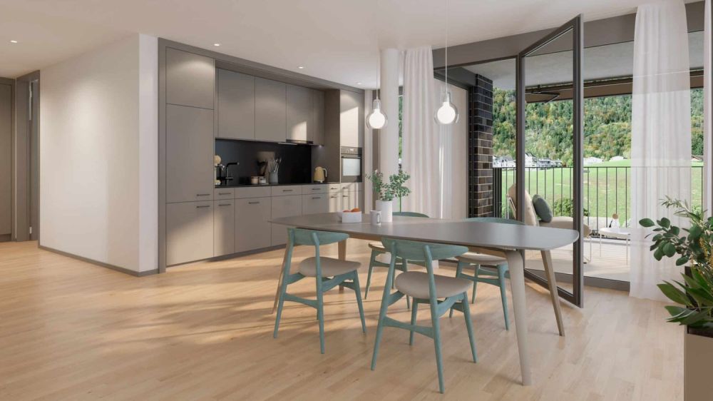 Leben an zentraler Lage, umgeben von einer wundervollen Naturpracht. - Küche