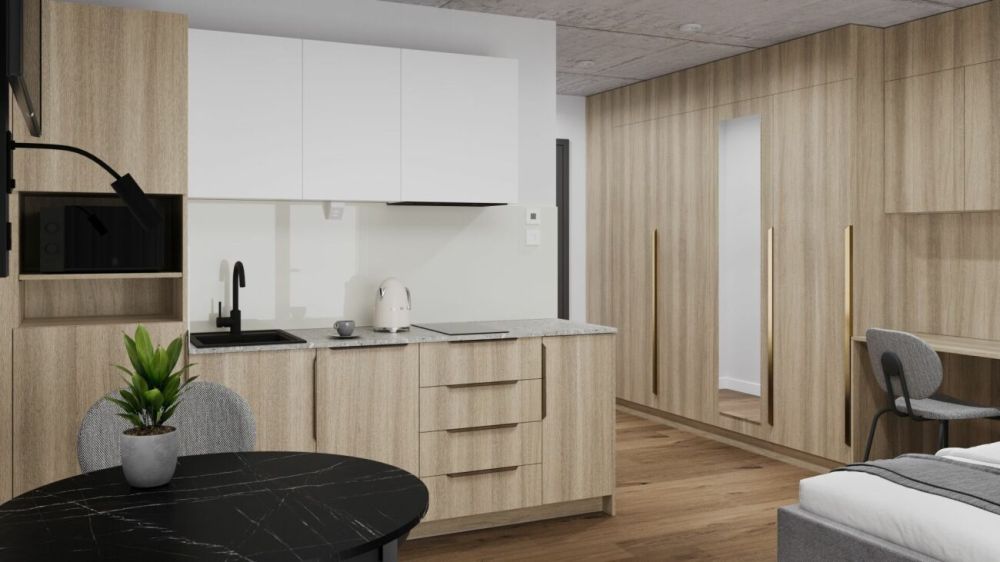 Möbliertes BASIC Apartment - 25 m2 - Bild 9