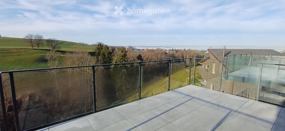 Magnifique appartement 3.5 pièces neuf dans petit immeuble de 4 appartements avec vue panoramique - Bild 3