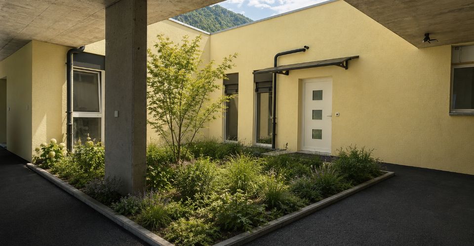 Première location – Magnifique 4.5 pièces neuf avec jardin et terrasse - Appartement terrasse 4.5 pièces - image - 4