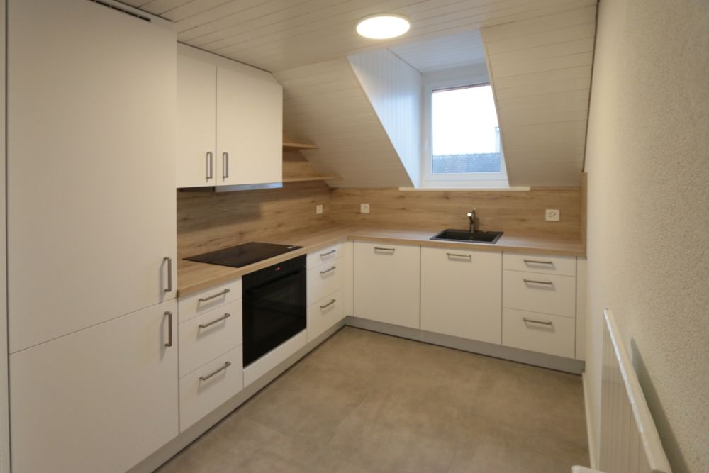 Erstvermietung nach Totalsanierung 3.5 Zi. Dachwohnung - Bild 1