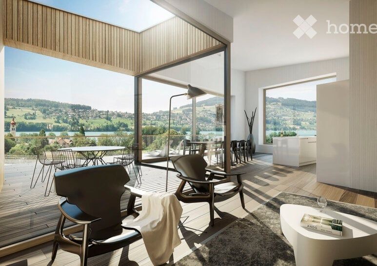 5.5-Zimmer-Neubauwohnung mit Terasse und Seeblick im Seepark Alemannis in Aesch am Hallwilersee - Bild 2