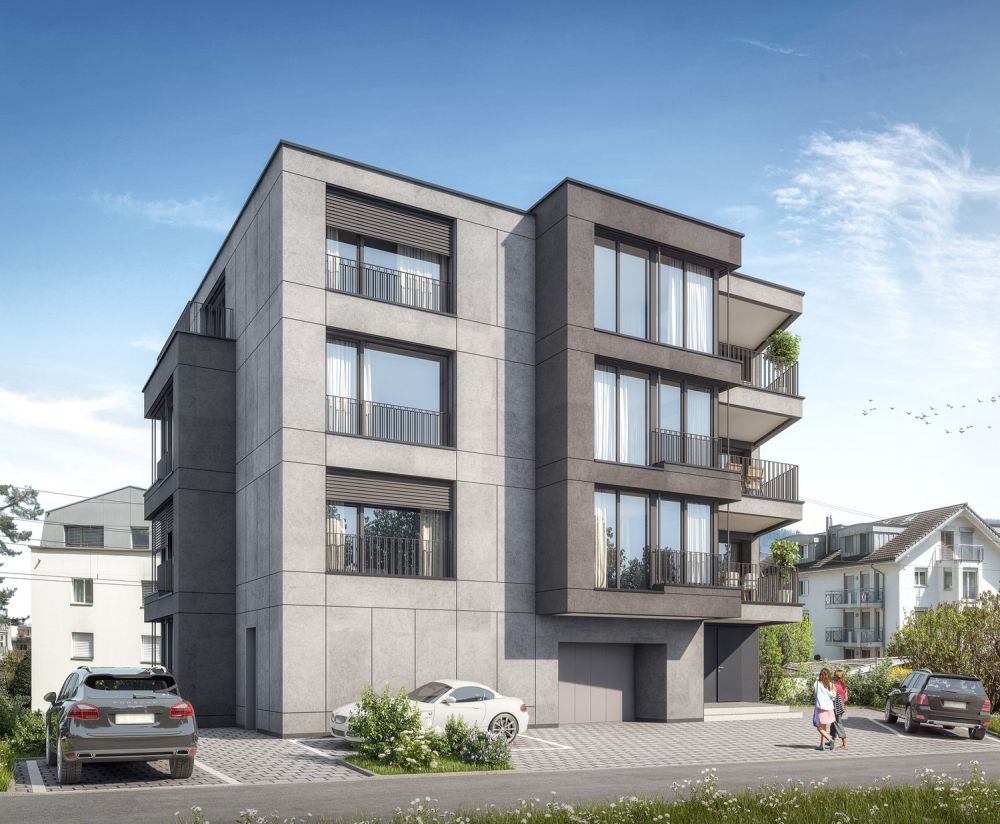 3.5-Zimmerwohnung mit Loggia und Pilatusblick – Neubauwohnung am Mozartweg in Hergiswil" - Bild 2