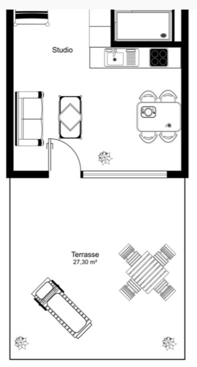1.5 Zimmerwohnung Attika mit Terrasse/Aussicht - Bild 5