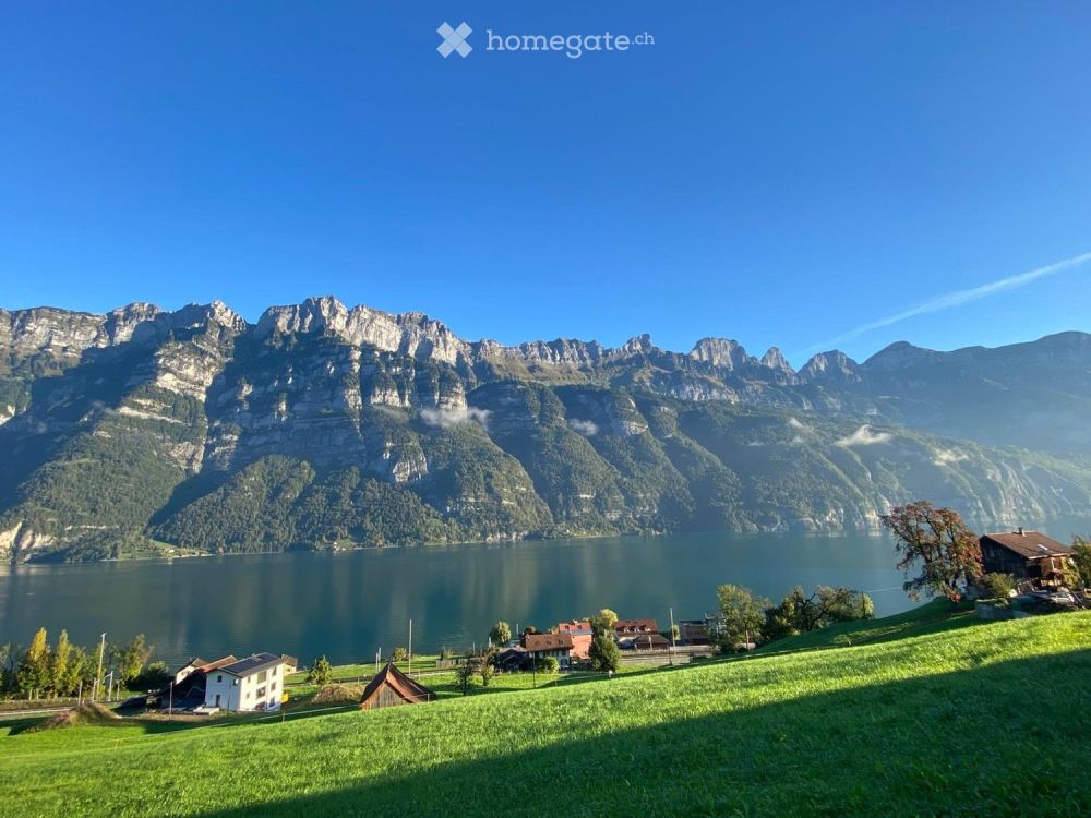 Neubauwohnung mit Blick auf Walensee und Churfirsten (EG) - Bild 1