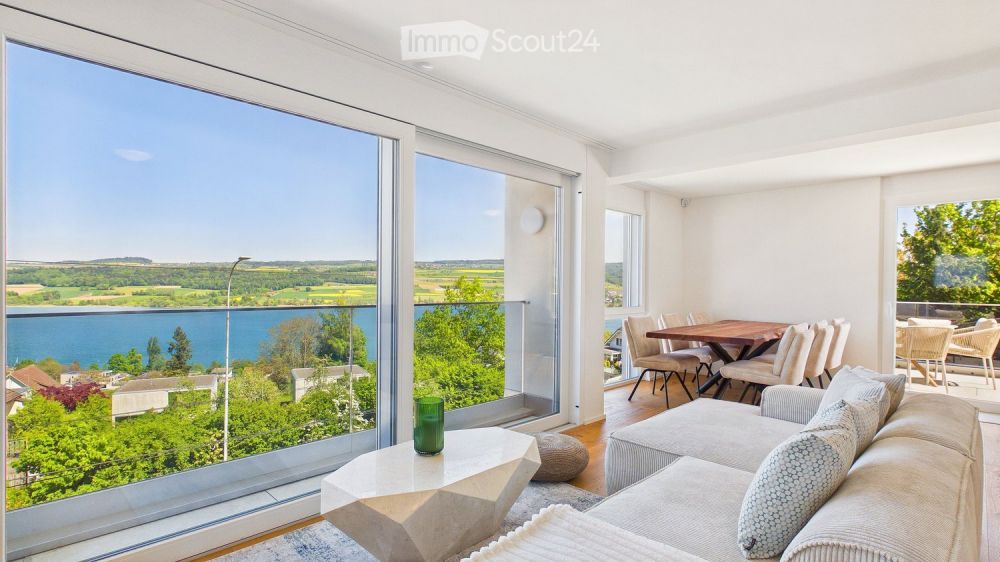 Helle 3.5-Zimmer-Traumwohnung mit direktem Seeblick am Hallwilersee - Bild 2