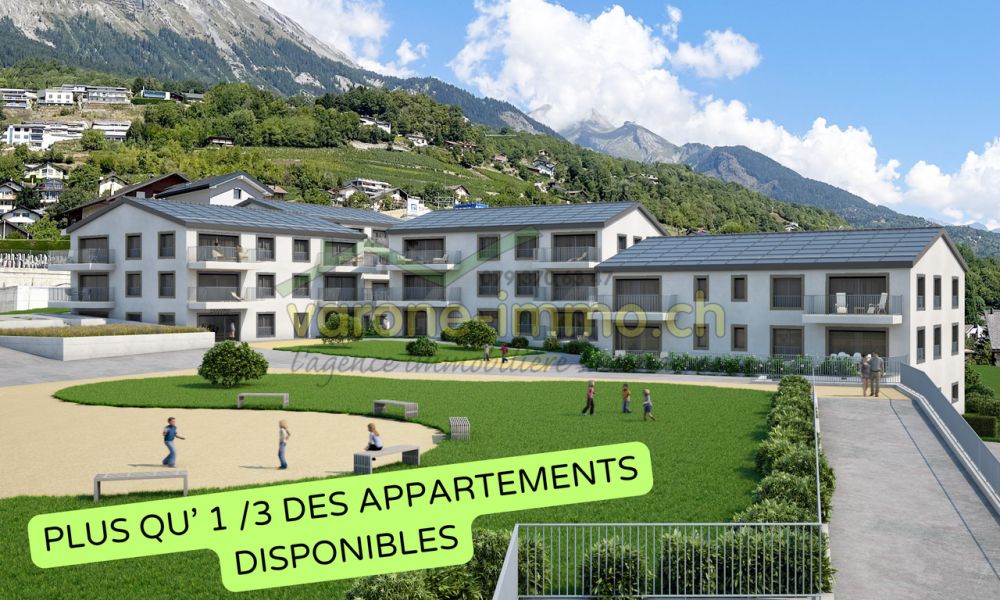 À LOUER à Saint-Germain / Savièse - 4.5 pces - Vue d'ensemble