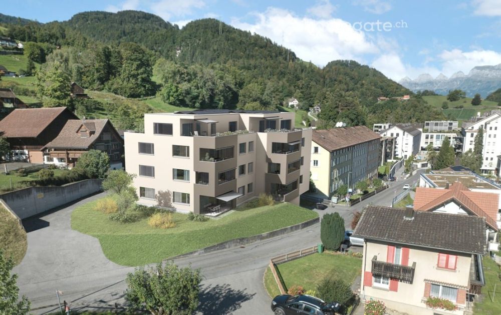 Neubau-Erstvermietung mit Bergsicht – ruhig wohnen in erhöhter Lage - Bild 1