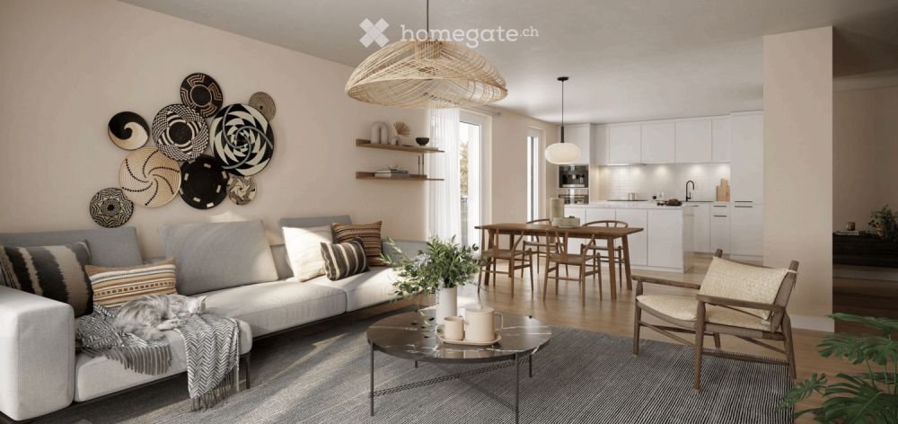 Appartement neuf de 3.5 pièces avec balcon et garage à Le Mont-sur-Lausanne - Bild 2