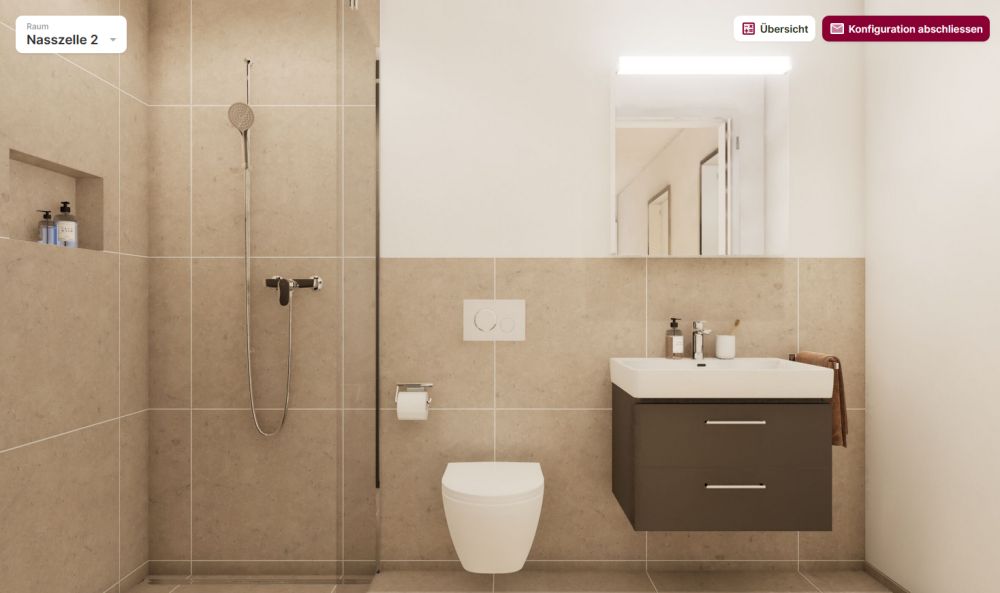 Erstbezug einer modernen 4.5‑Zimmer‑Wohnung mit Bergblick in Bolligen - Bild 7