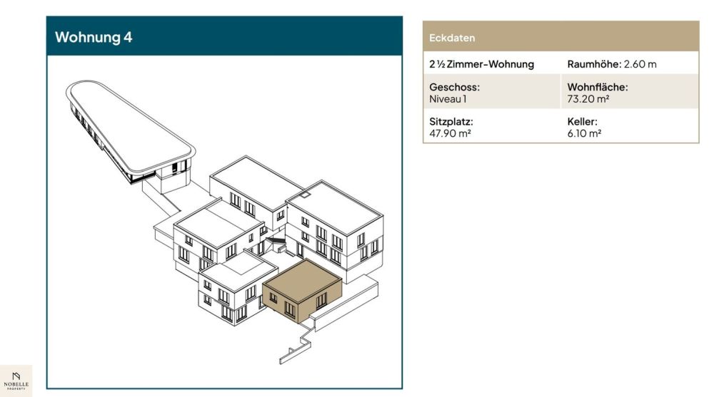 Moderne 2.5-Zimmer-Wohnung in ruhiger Lage in Dachsen - Bild 12