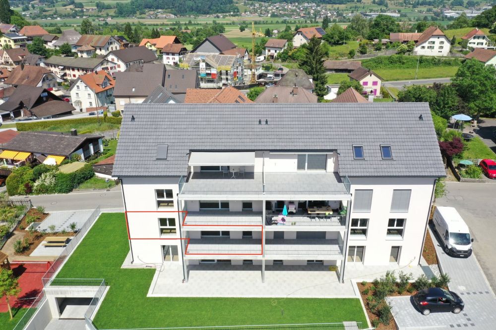 Moderne 3.5-Zimmer-Wohnung im Neubau in Gontenschwil. - Bild 3
