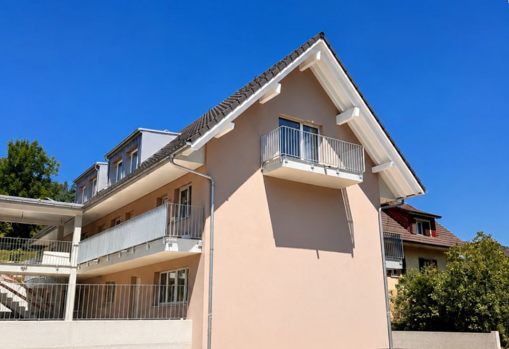 Erstvermietung 2 MFH Kirchweg 83 in Zullwil – Modern wohnen im Grünen - Bild 2
