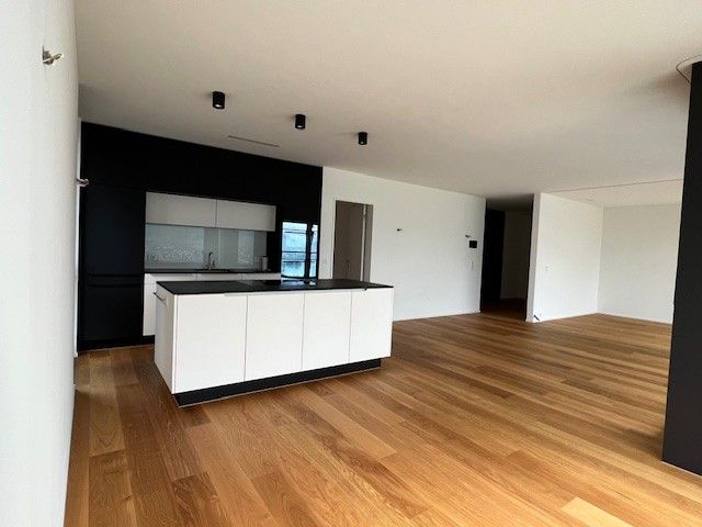 Exklusive 3.5 Zimmer Whg mit atemberaubender Sicht - 4_Küche und Wohnzimmer