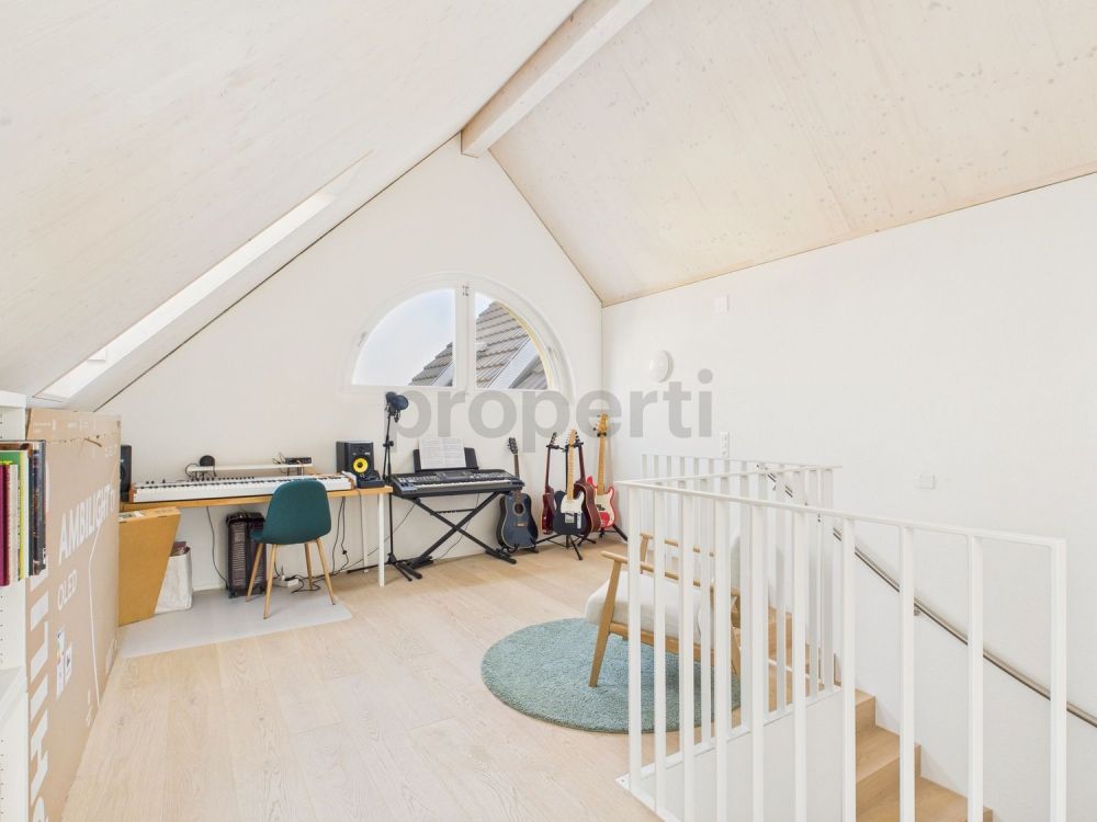 Moderne 5.5-Zimmer Maisonette-Wohnung mit Balkon in Muri - Image 7