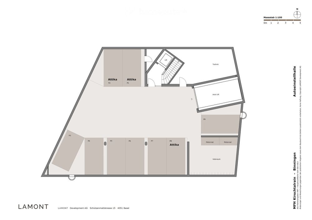 Exklusive 7-Zimmer-Attikawohnung in Binningen - Neubau mit Minergie P-Standard - Bild 6