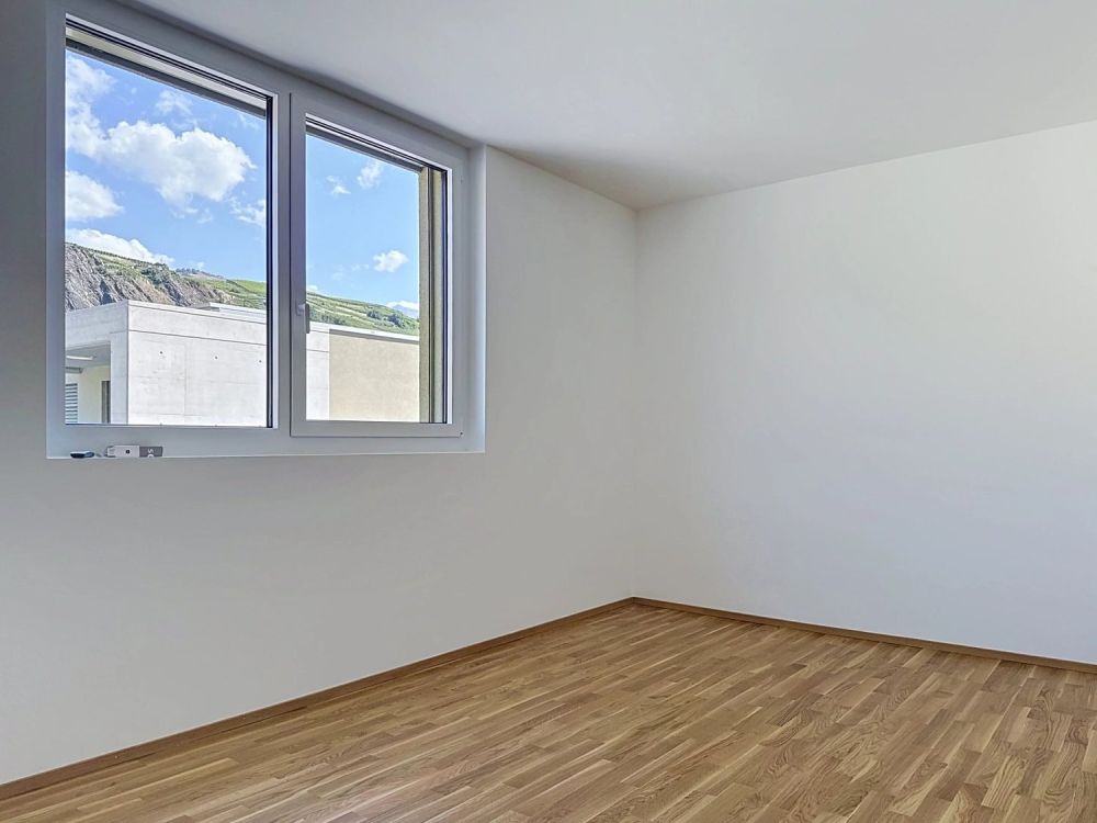 Helles 2.5-Zimmer-Wohnung im 2. Stock mit großer Terrasse - Alegria-Promotion in Uvrier - Bild 5