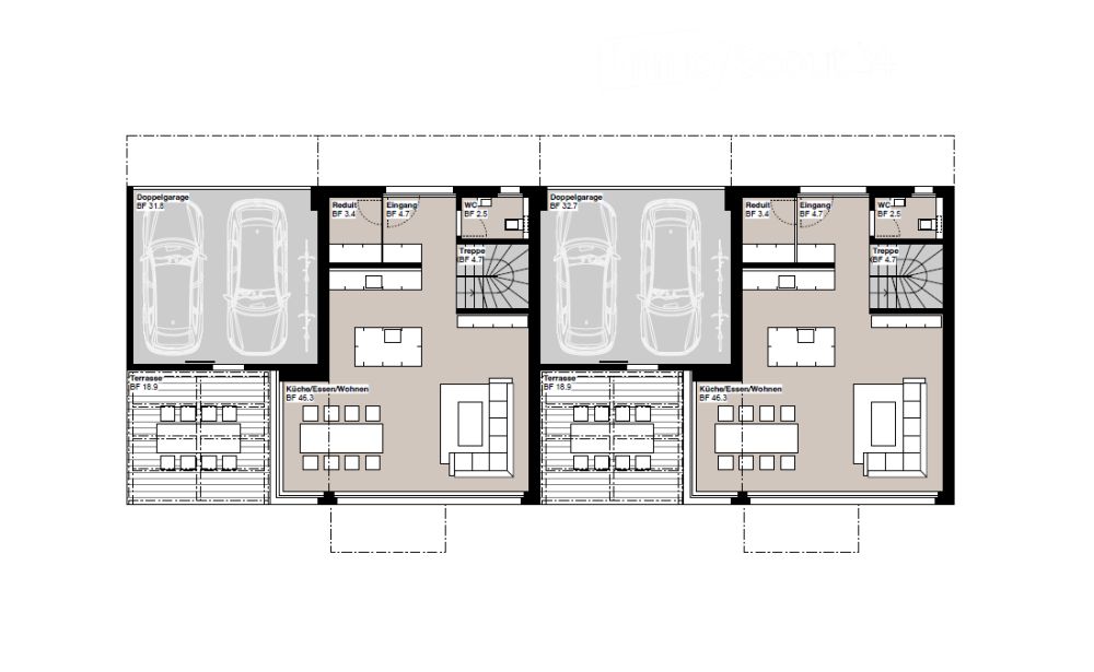 2 Neubau-Einfamilienhäuser mit Aussicht an einmaliger Lage in Thierachern – Bezug 2028 - Bild 3