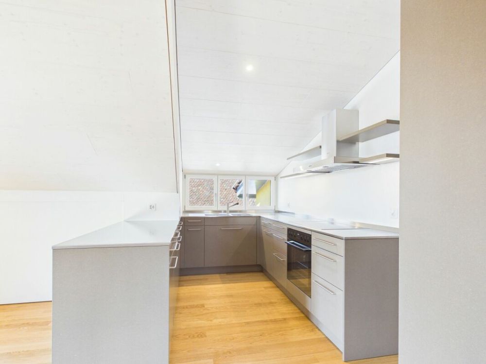 Sehr grosszügige, lichtdurchflutete, frisch renovierte Dachwohnung - Bild 4