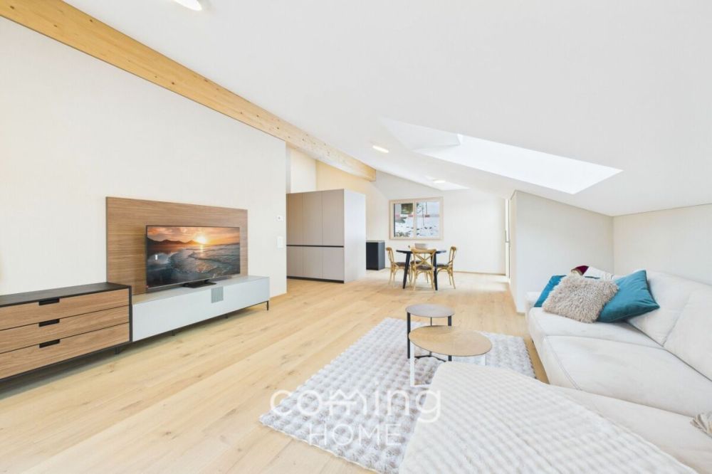 Attraktive 3.5-Zimmer-Attikawohnung in Ried-Brig zum Mieten - Bild 1