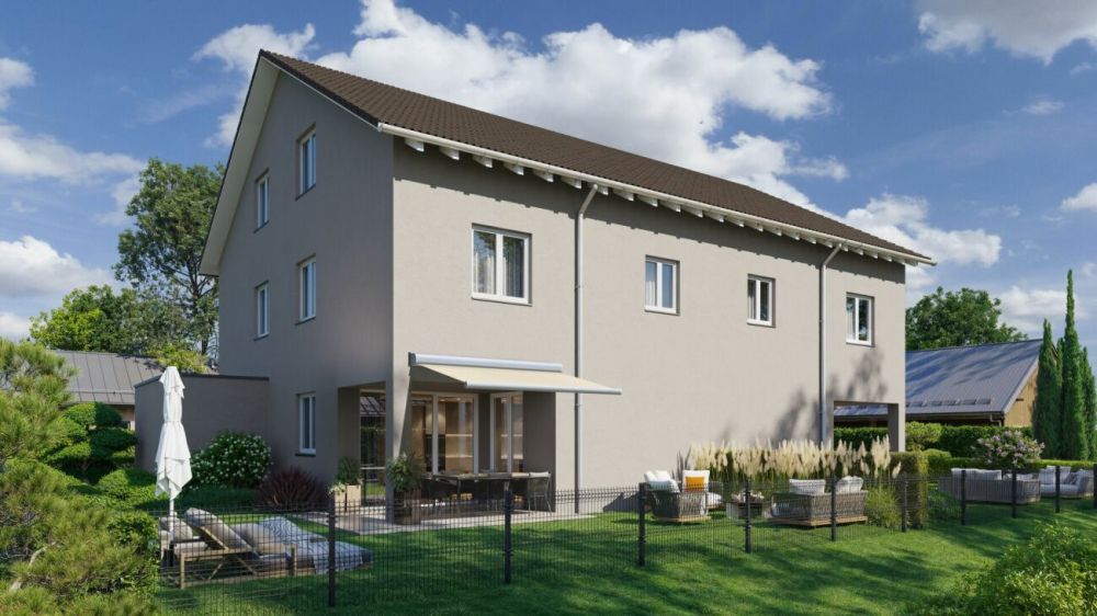 Grosszügiges 5.5-Zimmer-Neubauhaus mit privatem Garten - Bild 1