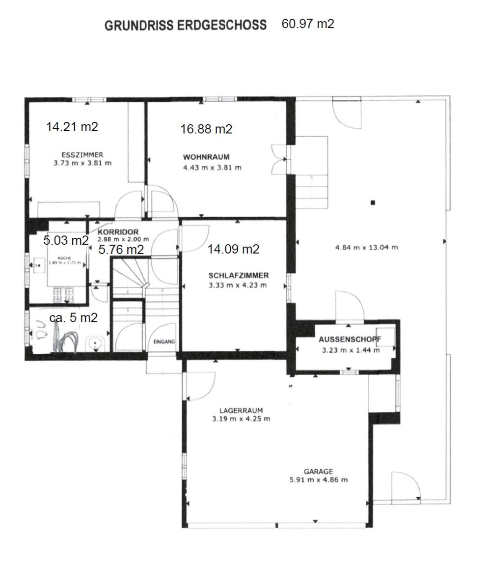 ERSTVERMIETUNG - Gemütliche 3-Zimmerwohnung im 1. Obergeschoss - Bild 7
