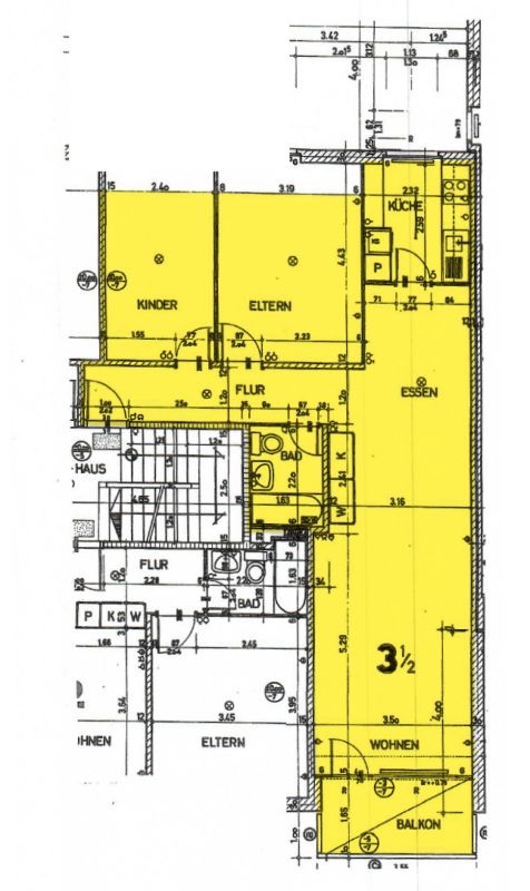 Helle 3,5-Zimmerwohnung - Bild 12