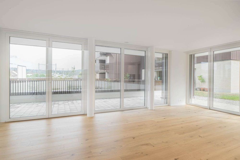 Hochwertige Neubauwohnungen im Herzen von Dachsen - Wohnzimmer