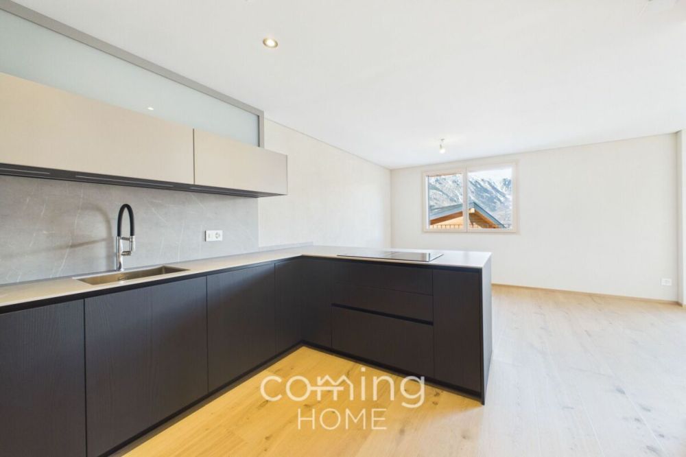 Neubau-Wohnung mit Alpenpanorama in Ried-Brig - Minergie, Erstbezug - Bild 2