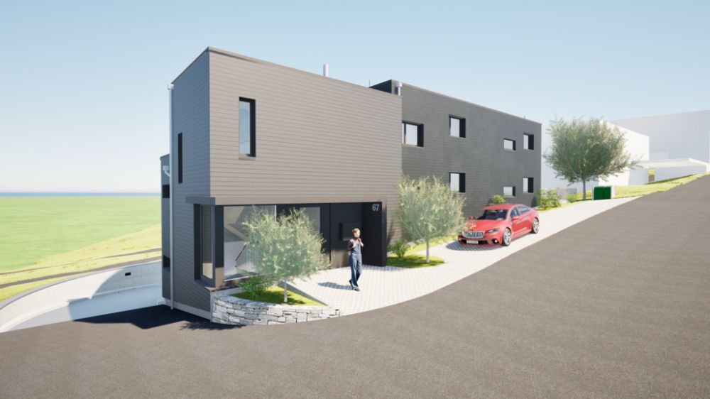 Exklusive 4.5 Zimmer-Wohnung im Obergeschoss (Neubau) - F67_Nord
