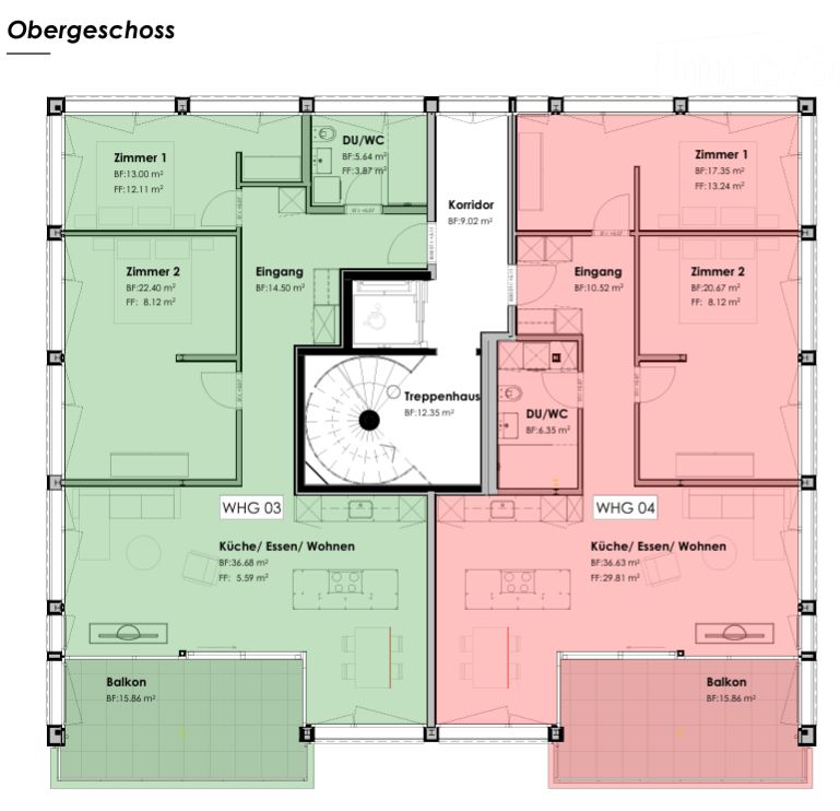 Erstbezug nach Totalsanierung - 3.5-Zimmer-Wohnung mit Balkon - Bild 3