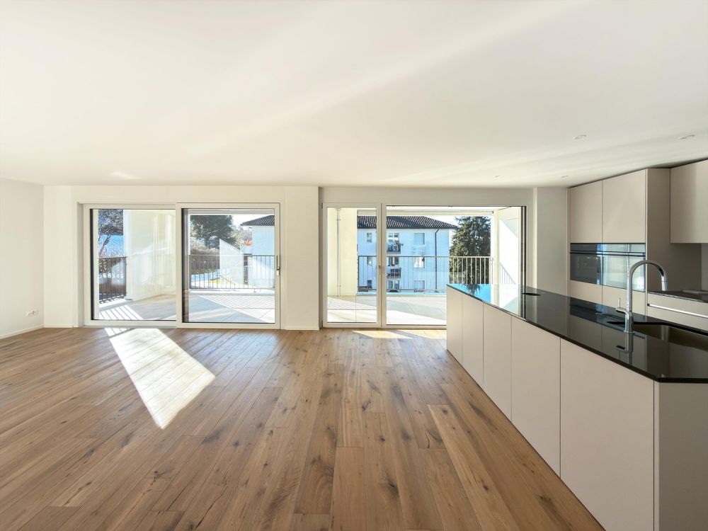Letzte exklusive 4.5-Zimmer-Wohnung mit Terrasse - Collina - Wohnbereich/Küche