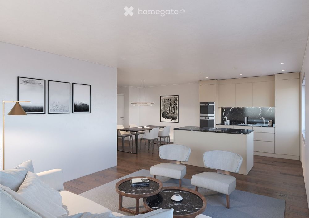 Moderne 3.5-Zimmer-Neubauwohnung mit Gartensitzplatz in Schinznach Dorf – ab August 2026 verfügbar - Bild 2
