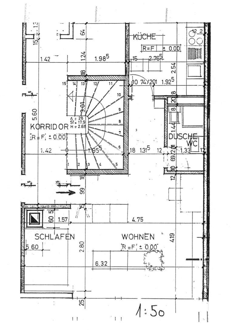 Ein Stück Länggasse zum Wohlfühlen! - Grundrissplan