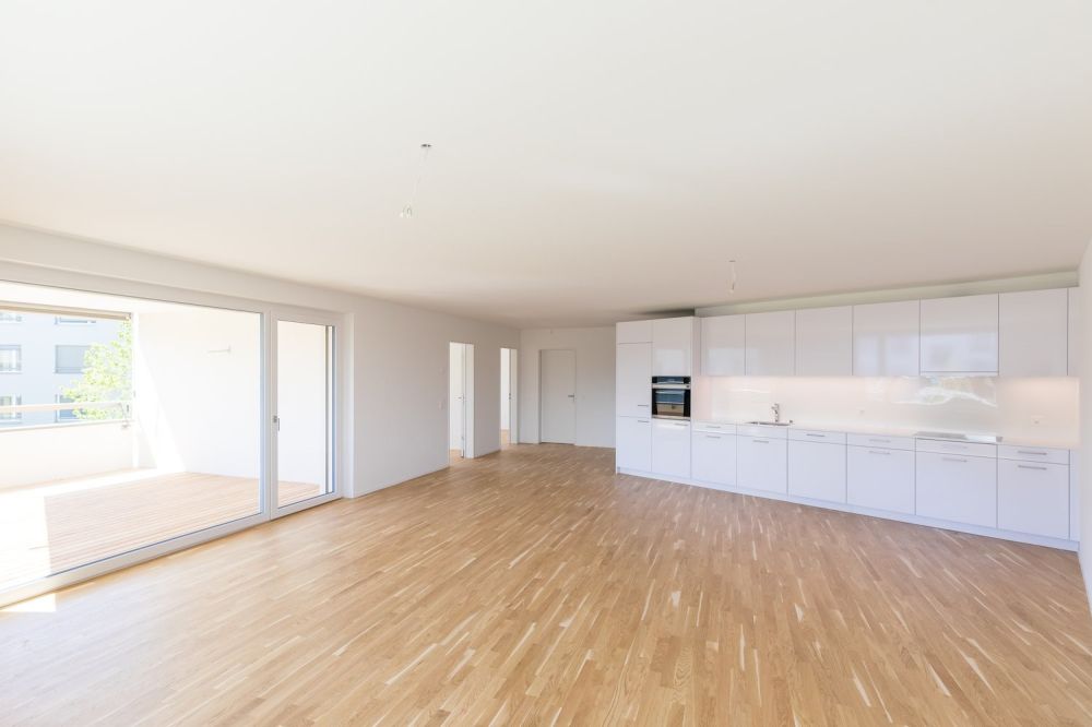 Im naturnahen Fünfeck - Wohnzimmer & Küche