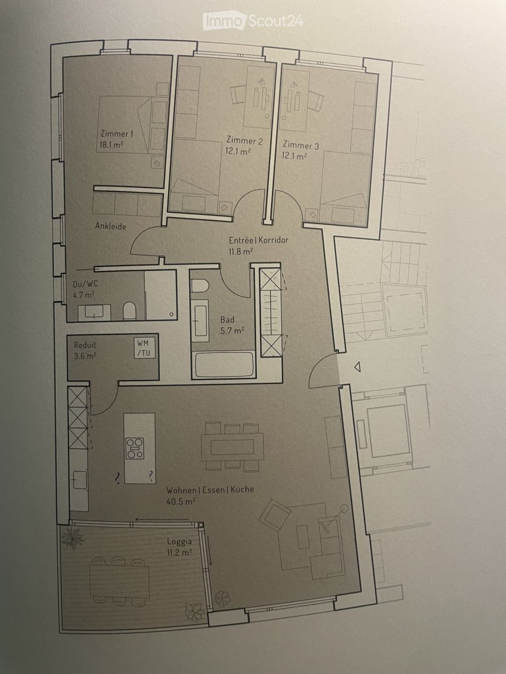 Moderne 4.5-Zimmer-Dachwohnung in Uetendorf – Neubau mit Minergie-Zertifizierung - Bild 3