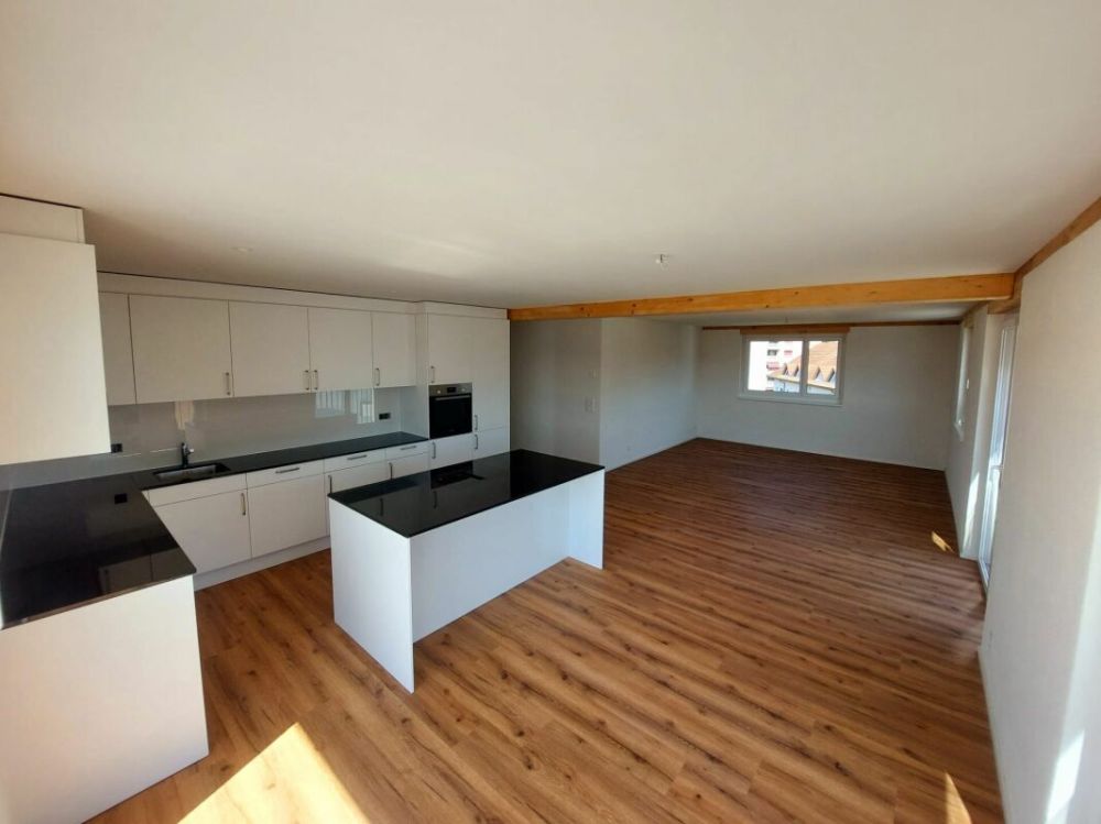 Exklusive 2.5-Zimmer-Attikawohnung mit ca. 74 m² Sonnenterrasse - Erstbezug im Neubau - Bild 1