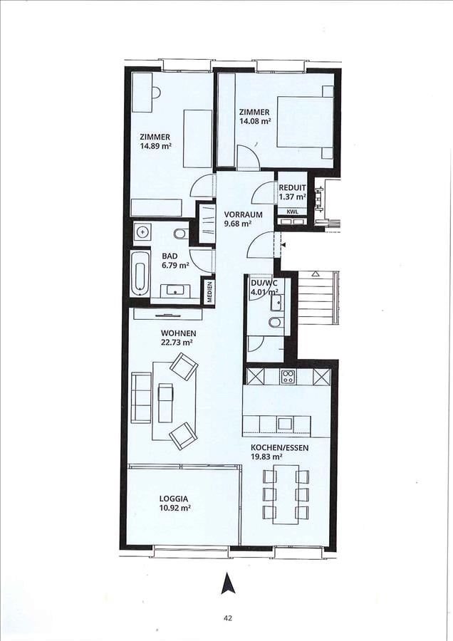 ruhiges Wohnen in Stadtnähe! - Grundriss