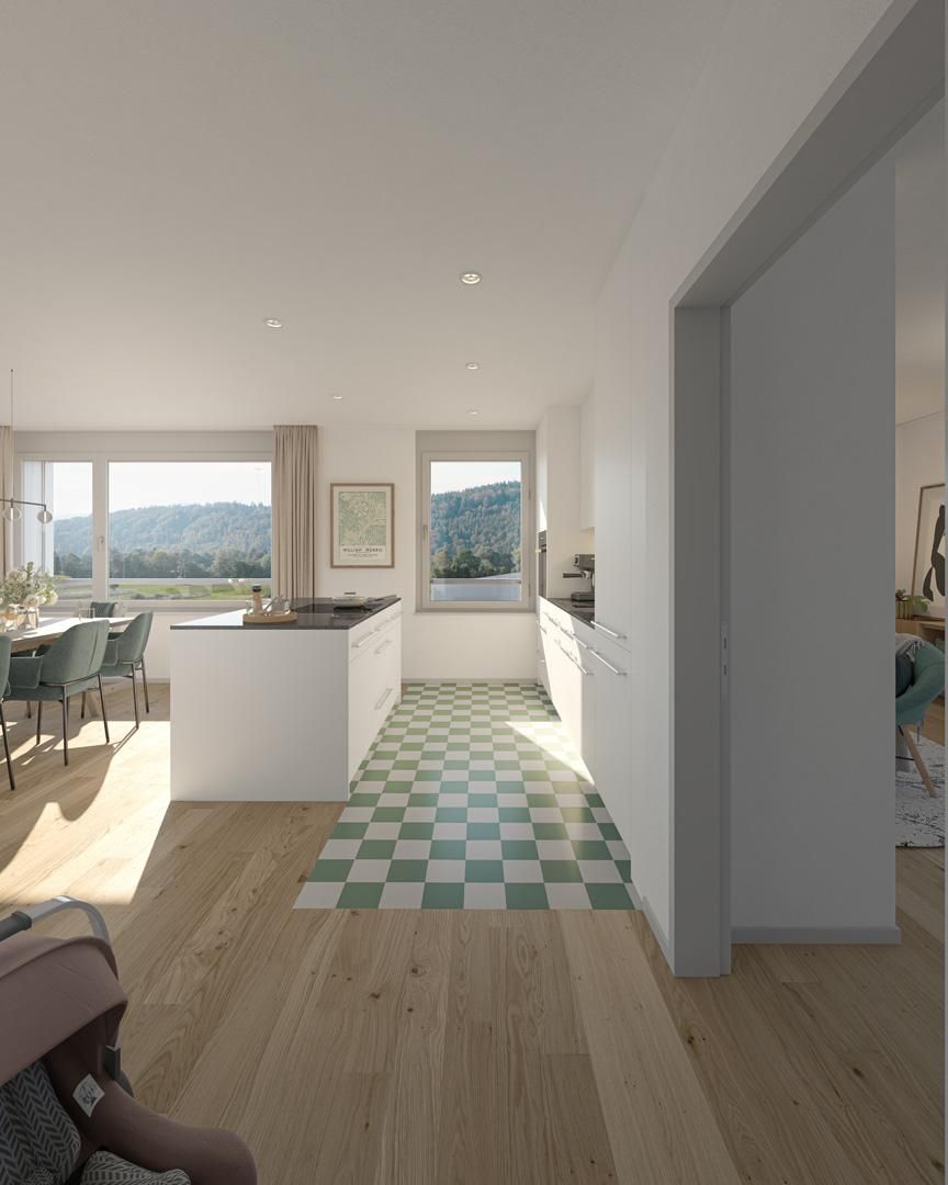 2.5 Zimmerwohnung in Worben - Bild 2