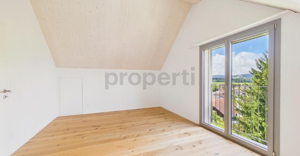 Stilvolles, modernes Wohnen mit Naturverbundenheit und Weitblick bis in die Alpen - Maison 5.5 pièces - image - 10