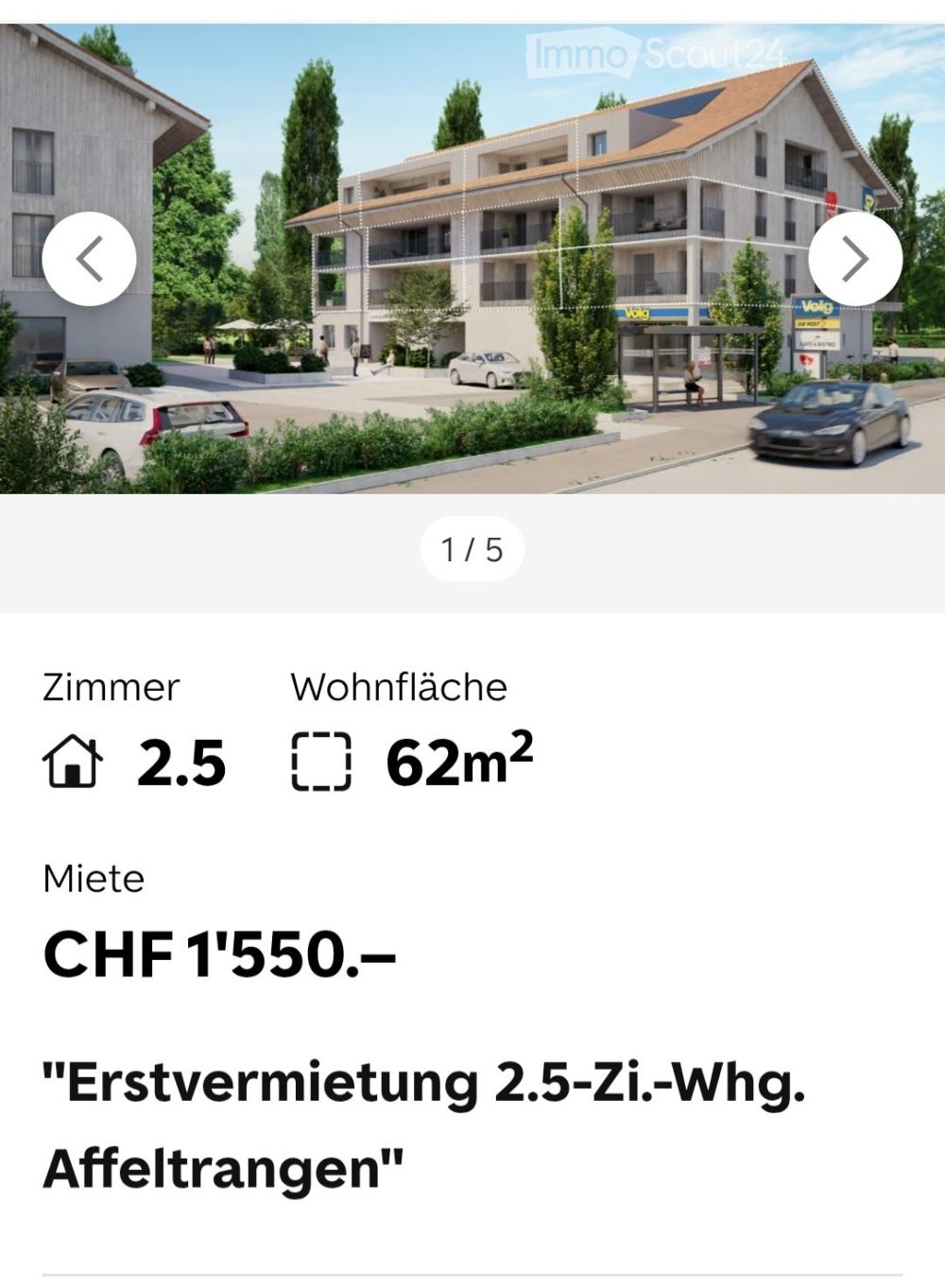 Erstvermietung 2.5 Zi.-Whg. / o1.12.2o26 - Bild 1