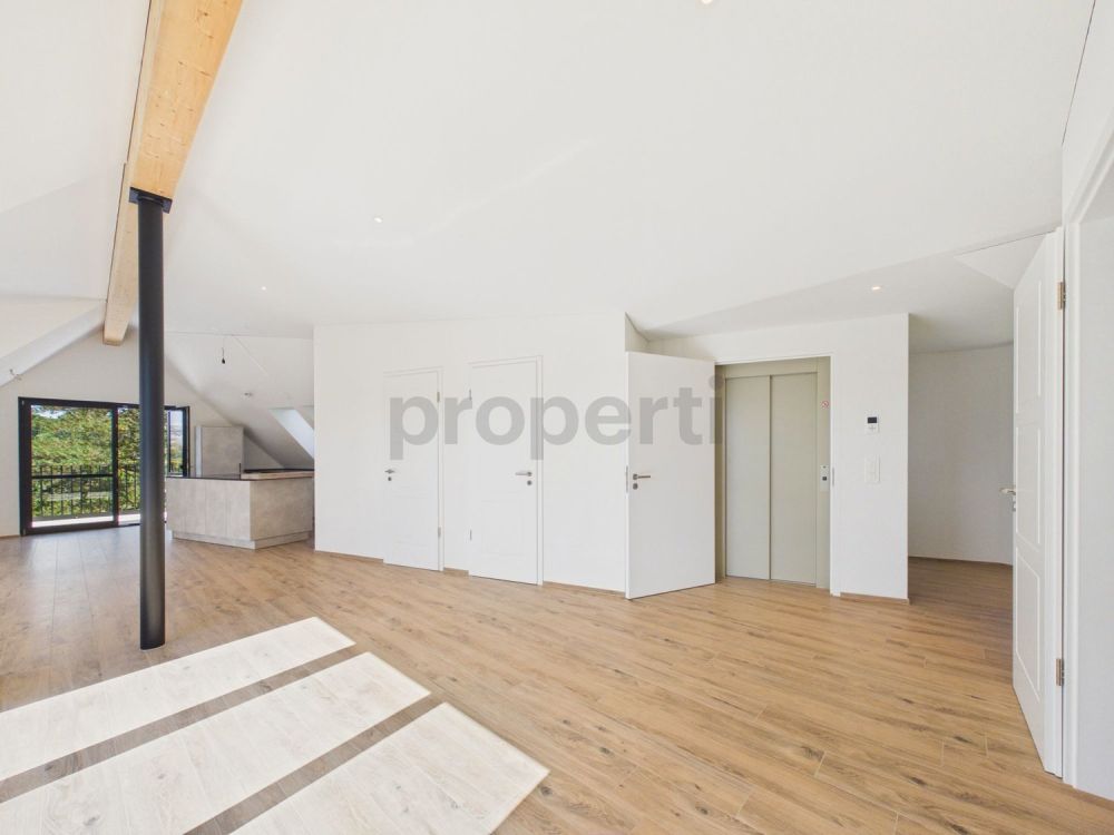 Attikawohnung direkt am Waldrand mit Zürichseeblick, Minergie-Standard und Free-Cooling - Image 4